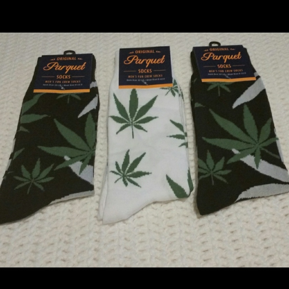 3 Pairs Novelty Crew Socks Bundle